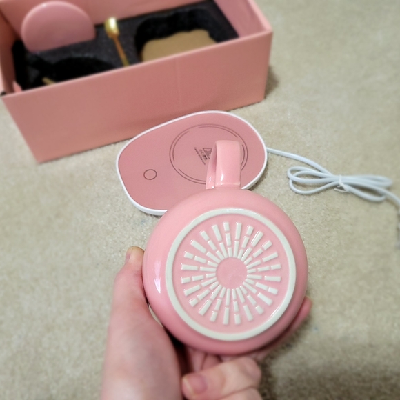 Pretty Pink Mug Warmer Gift Set - Picture 4 of 9